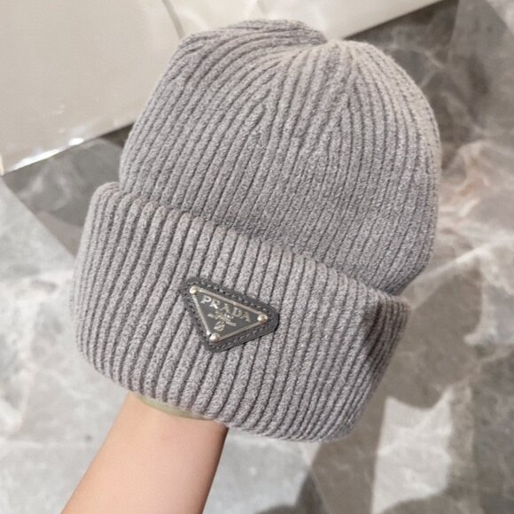 Prada ribbed high-elasticity knit cap - Picture 6 of 6